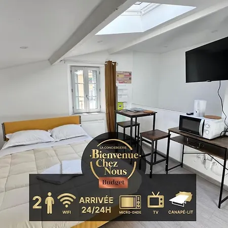 Apartment Petit Studio, Fonctionnel 2c *